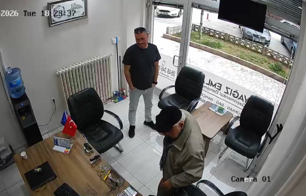 Konya'daki Vurgunu Emlakçı Durdurdu