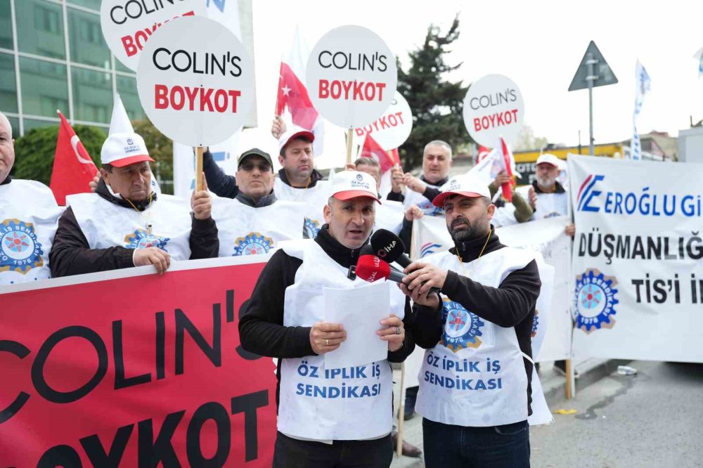 Colins Fabrikasında Grev Kararı: İşçiler Üretimi Durdurdu!