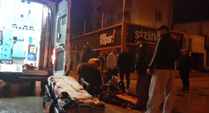 Yayaya çarpan araç bu hale geldi! Sürücü kaçtı