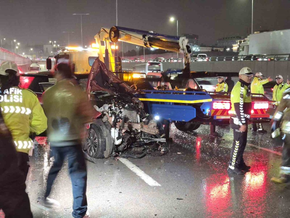 Yok böyle şiddet! Ankara'da Togg bu hale geldi