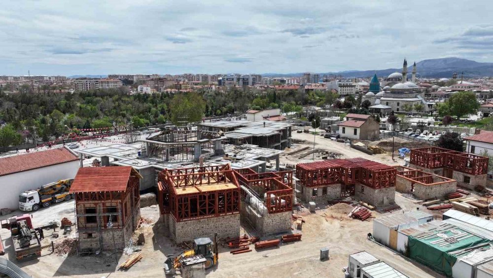 Konya’ya Mücevher Gibi Proje: Mevlevi Dergahı İnşaatında Son Durum