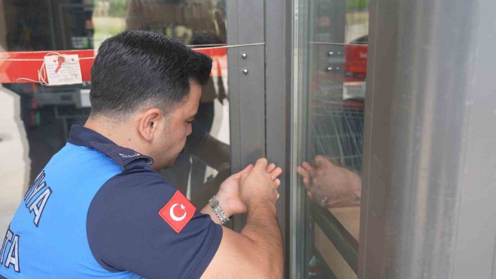 Alanya’da zincire mühür