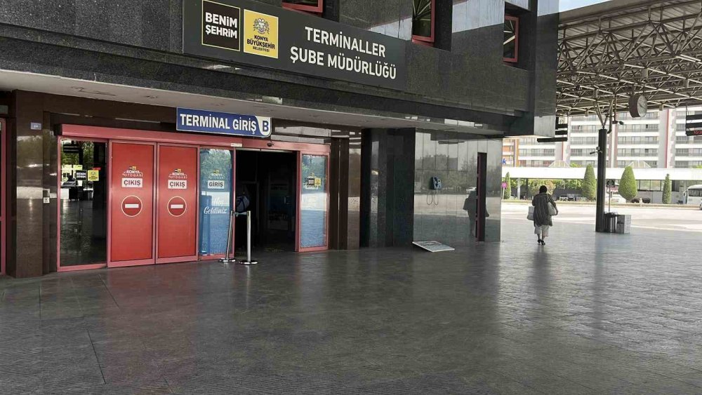 Konya Otogarı'nda Sıkı Markaj: Hem Gişeye Hem Esnafa Denetim