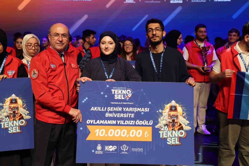 Konya'da Teknoloji Rüzgarı Esti: TEKNOSEL 2026'da Ödüller Sahiplerini Buldu!