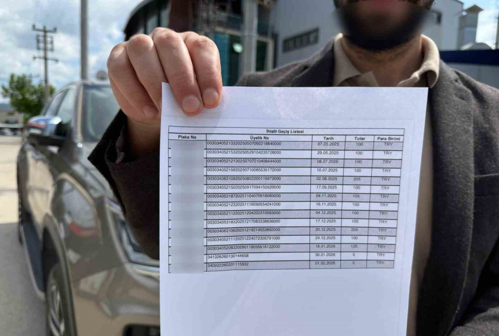 Bursa’dan Çıkmayan Araca İstanbul’dan İcra Şoku: Gitmediği Yolun Borcu Davalık Oldu!