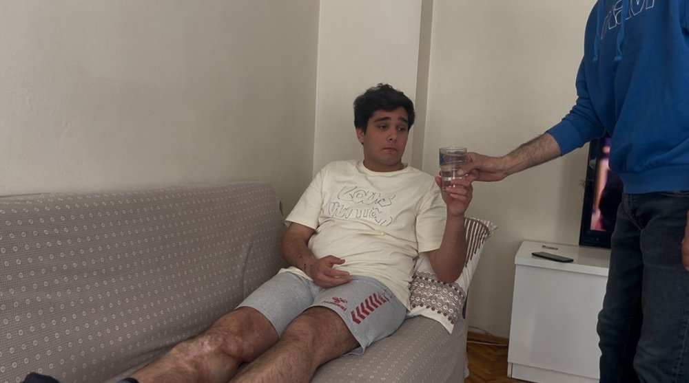 Şoförün uykusu gencin bacağına mal oldu! İşine geri dönecek