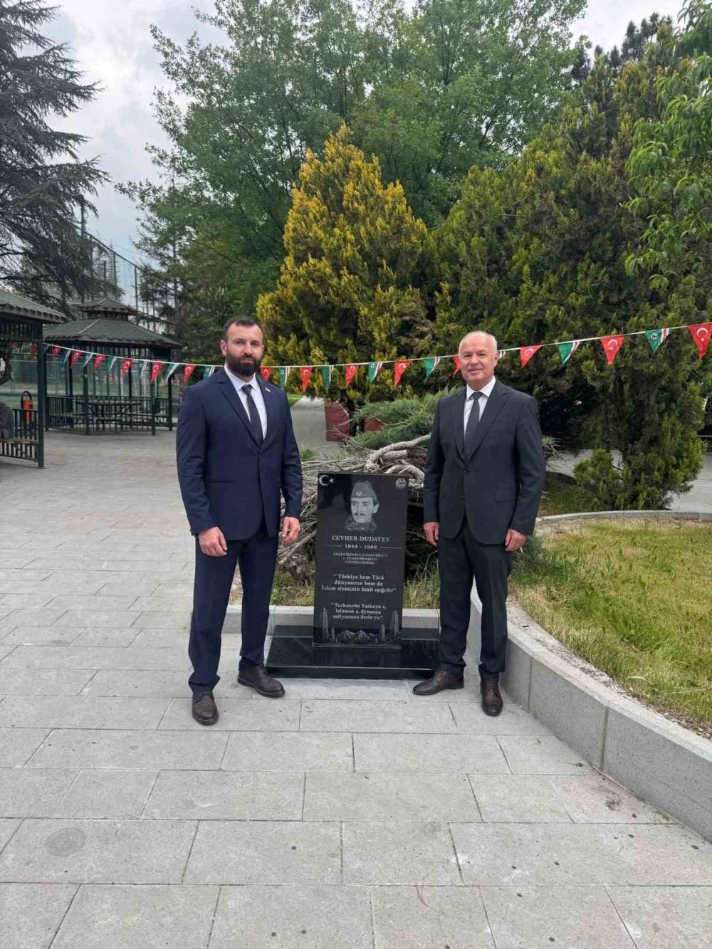 Ankara'da parka şehit liderin ismi verildi