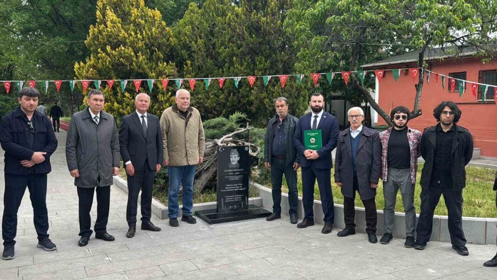 Ankara'da parka şehit liderin ismi verildi