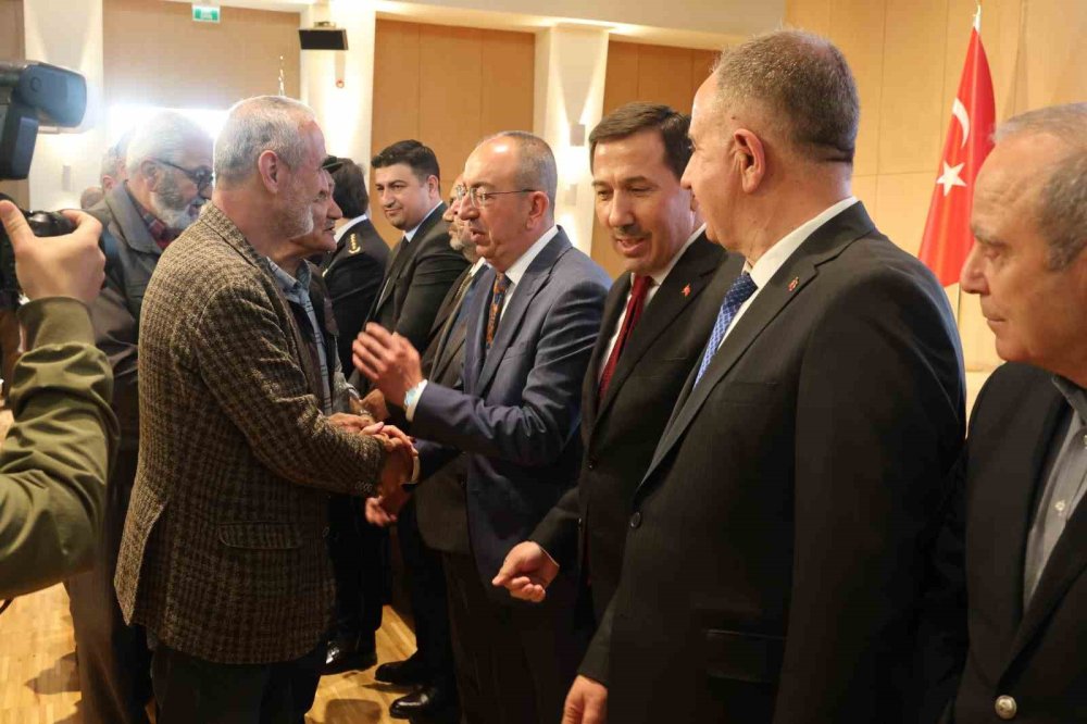 Konya Protokolü Taş Bina’da Bayramlaştı
