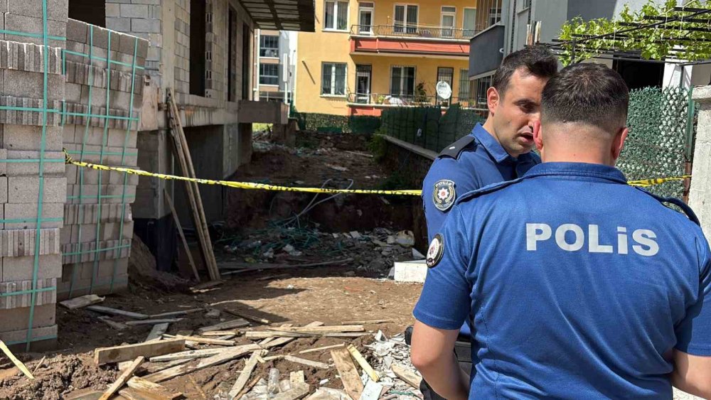 Aksaray'da inşaatta kaza