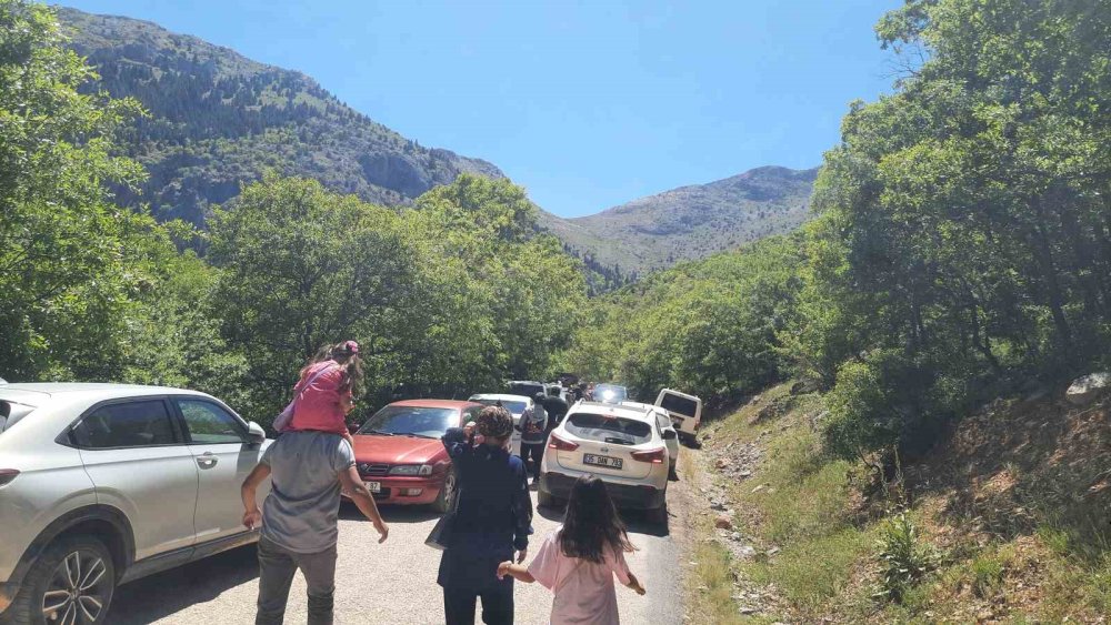 Konya Bayramda Saklı Cennete Aktı