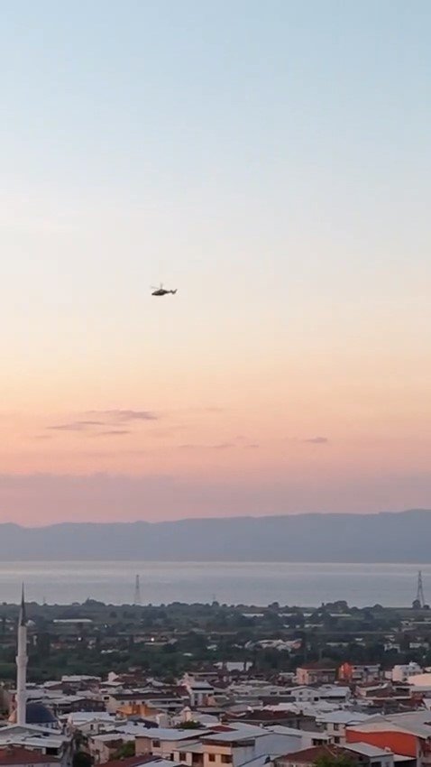 Helikopter tepelerinde belirdi! Bursa'da torbacılara operasyon! 52 gözaltı