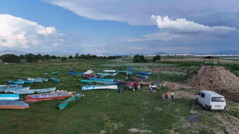 Beyşehir Gölü'nde Dönüş Hazırlığı Başladı