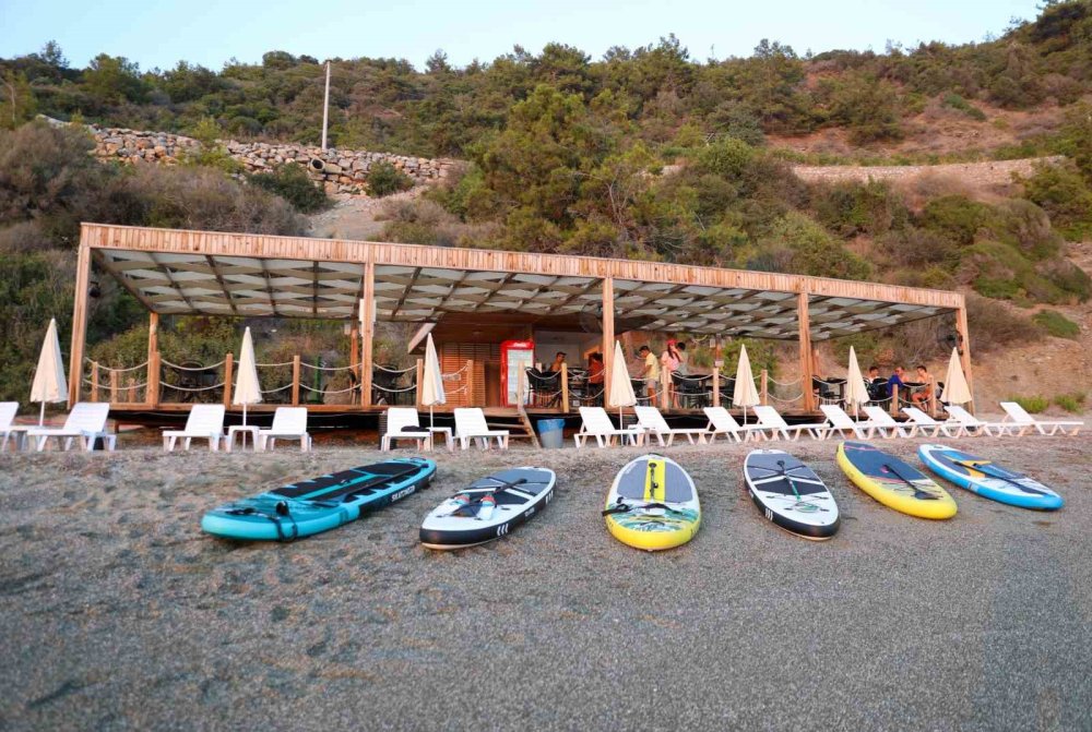 Alanya’da vatandaşların gözdesi halk plajları