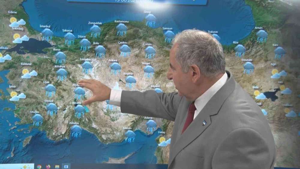Meteoroloji’den Hafta Sonu Uyarısı: Sağanak Yağışlar Geliyor