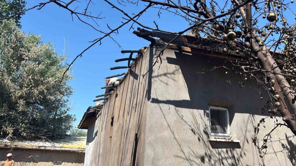 Bahçedeki otlar yüzünden evini yakacaktı