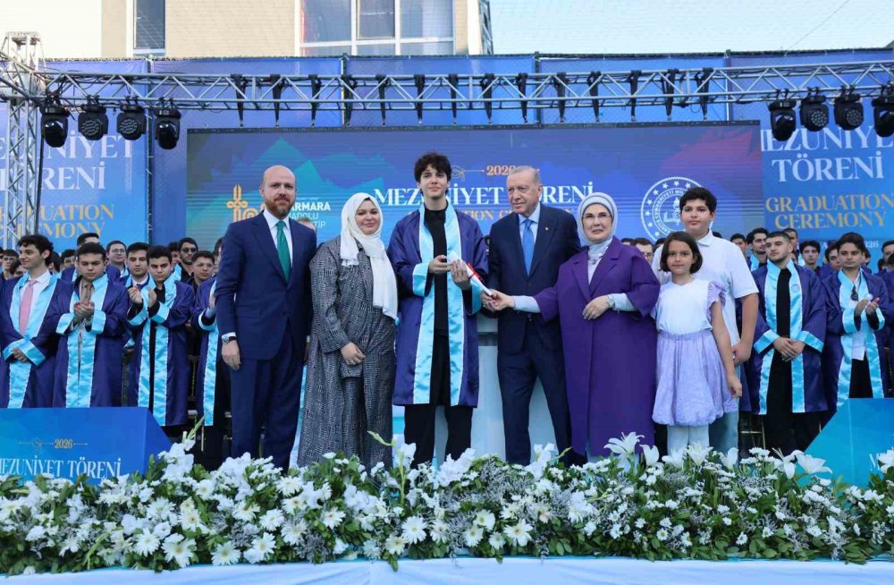 Cumhurbaşkanı Erdoğan'ın mezuniyet gururu