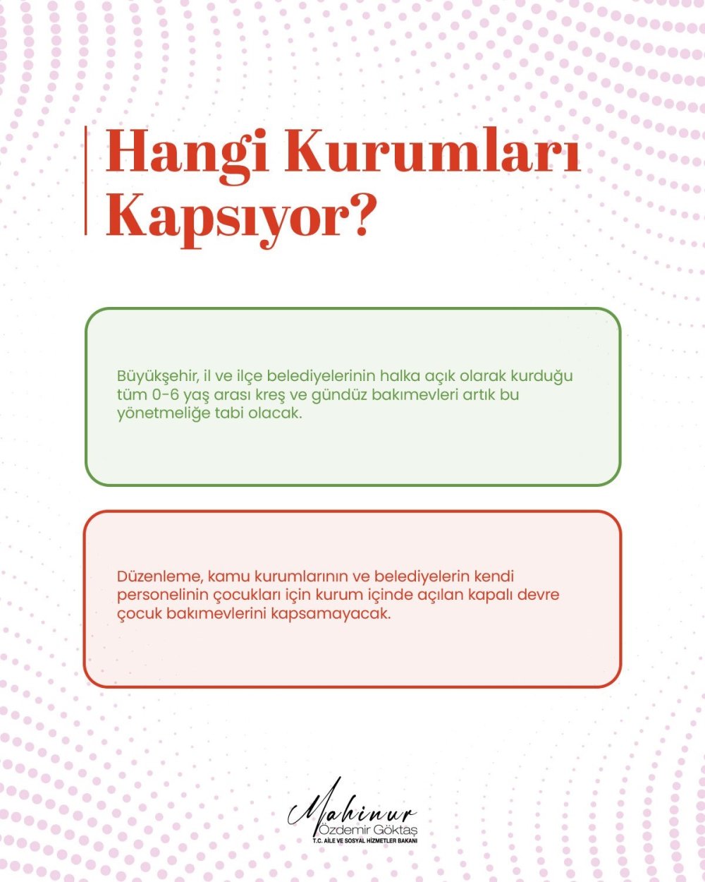 Kamu Kreşlerinde Yeni Dönem: 81 İlde Ortak Standart Uygulaması