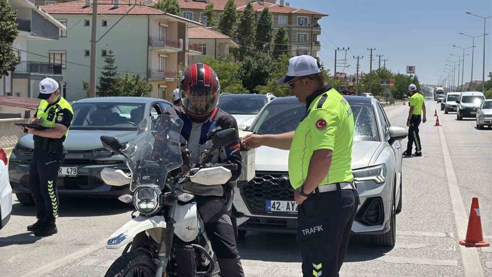 NATO Zirvesi İçin Konya-Ankara Yolunda Sıkı Güvenlik Denetimi