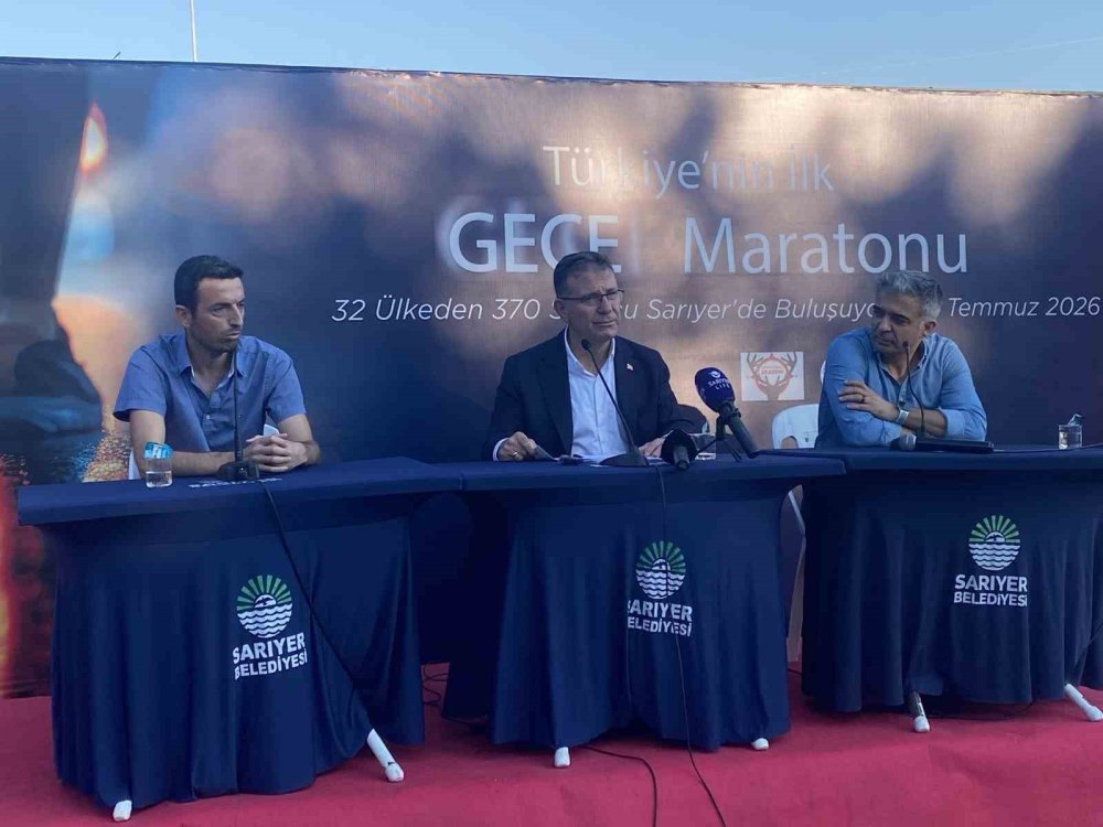 Gece maratonuna 370 sporcu