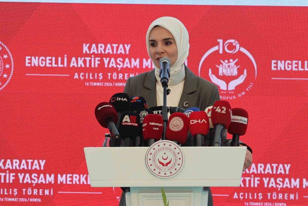 Bakan Göktaş Konya’da Türkiye’nin En Büyük Engelli Aktif Yaşam Merkezi'ni Açtı