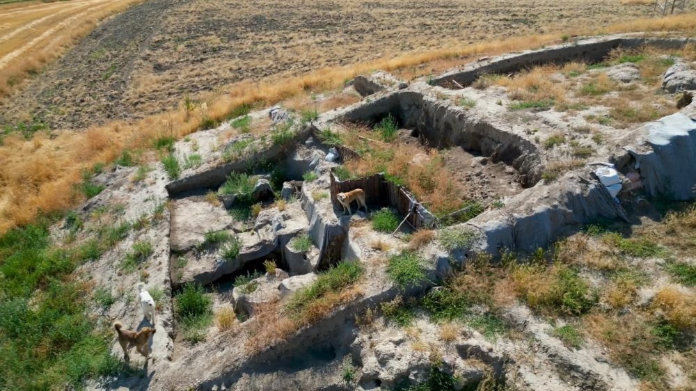 Selçuk Üniversitesi’nin Kazı Yaptığı Üçhöyük’te Çalışmalar Durdu