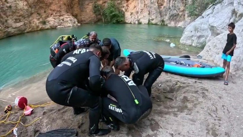 Kapuz Kanyonu can aldı! 8 Metre Derinlikte Bulundu