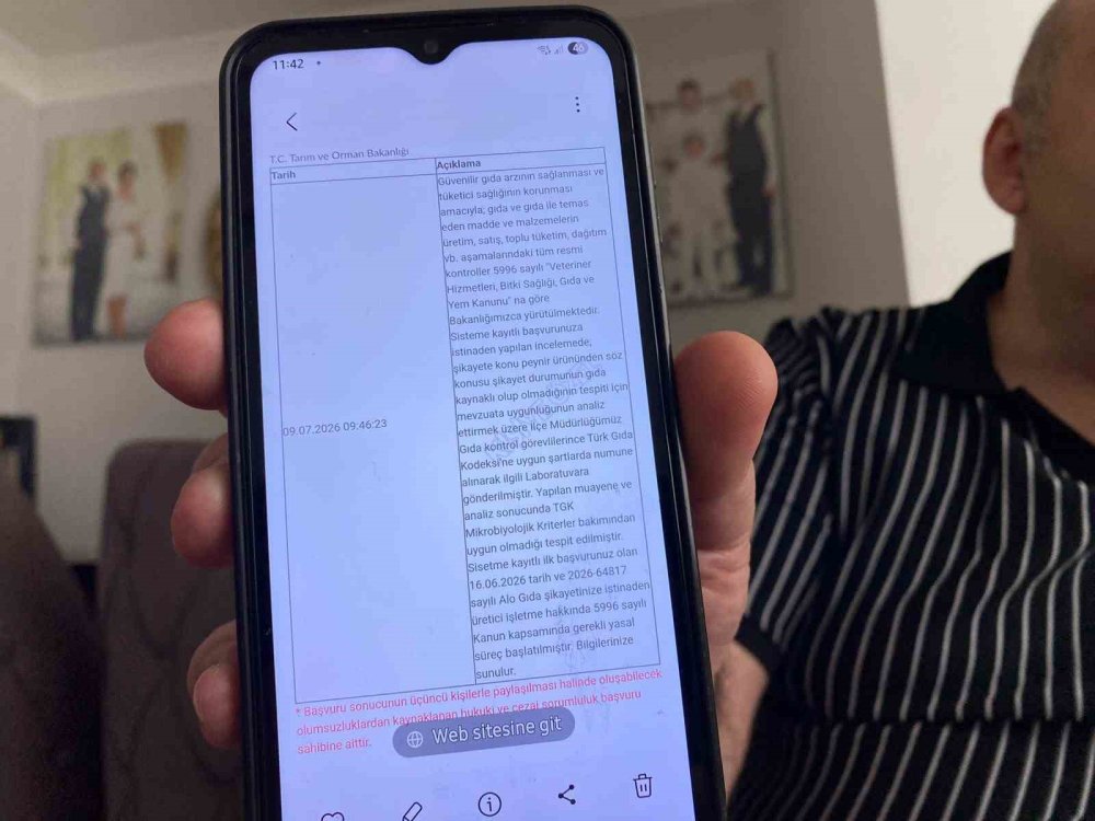 Marketten Aldığı Peynir Hayatını Kararttı: Skandal Özür Yanıtı