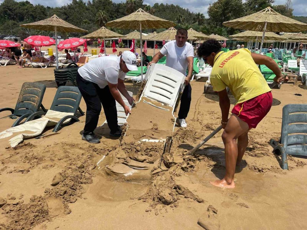 Bu da şezlong kurtarma operasyonu