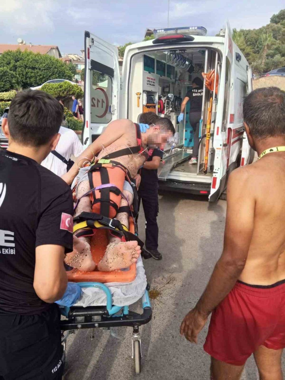 Kleopatra Plajı'nda Panik Anları