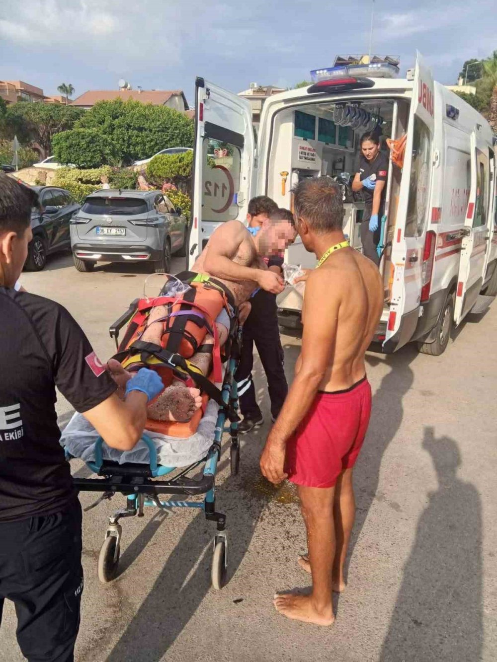 Kleopatra Plajı'nda Panik Anları