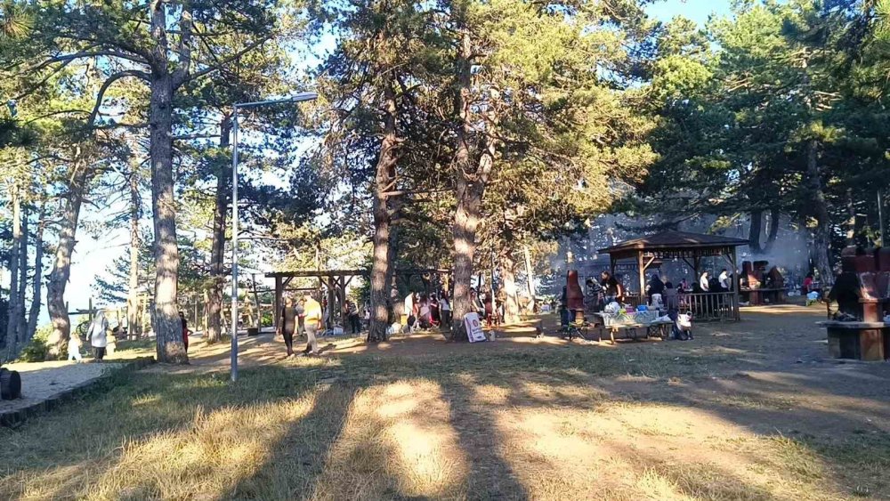 Binlerce Bilecikli rotayı oraya çevirdi