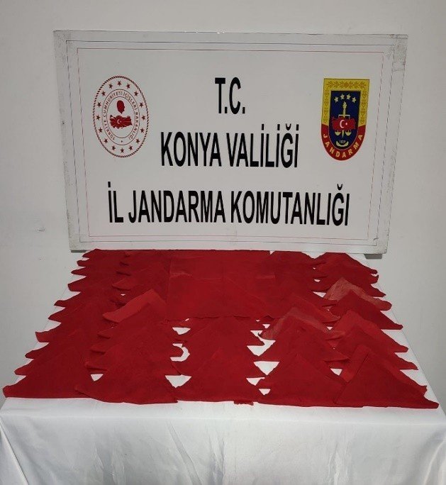 Konya’da jandarmadan 47 ayrı noktaya baskın