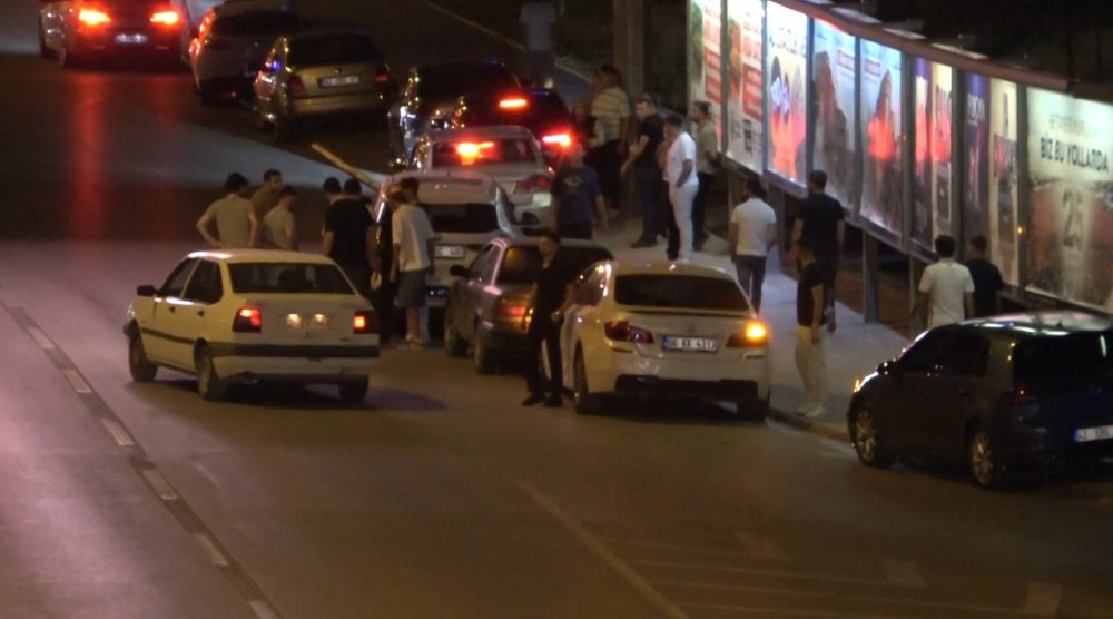 Konya’da gece yarısı peş peşe kazalar! Polis çalışma yaparken ikinci kaza meydana geldi
