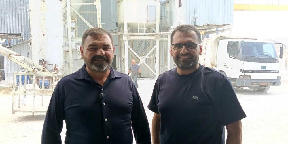 Mermer tozundan yapıştırıcı yaptı ihracata yetişemiyor