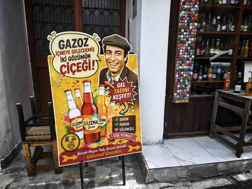 330 Farklı Çeşidi Var: Beypazarı’ndaki Nostaljik Gazozcu Yoğun İlgi Görüyor