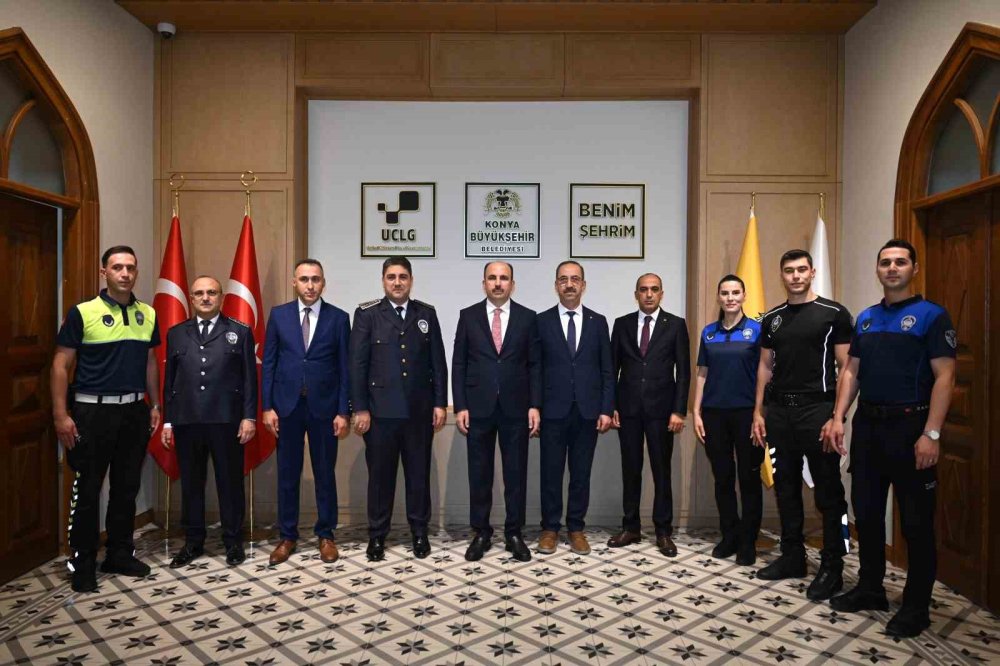 Konya Yerel Yöneticilerinden Zabıta Teşkilatına 200. Yıl Vefası