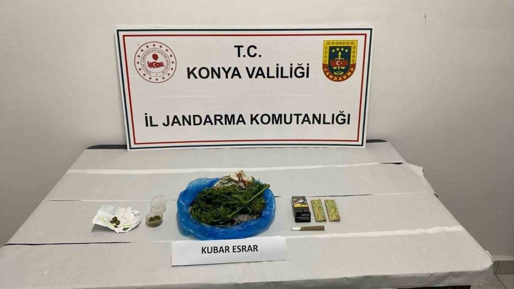 Konya'da jandarmanın zehir mücadelesi