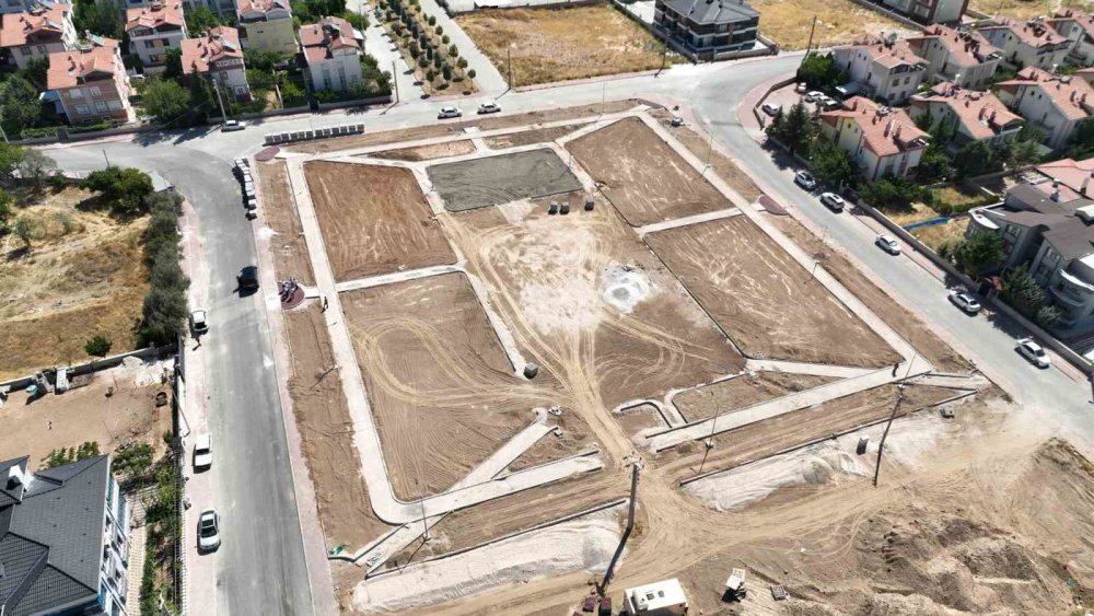Selçuklu’da iki mahalleye 26 bin metrekarelik yeni park geliyor