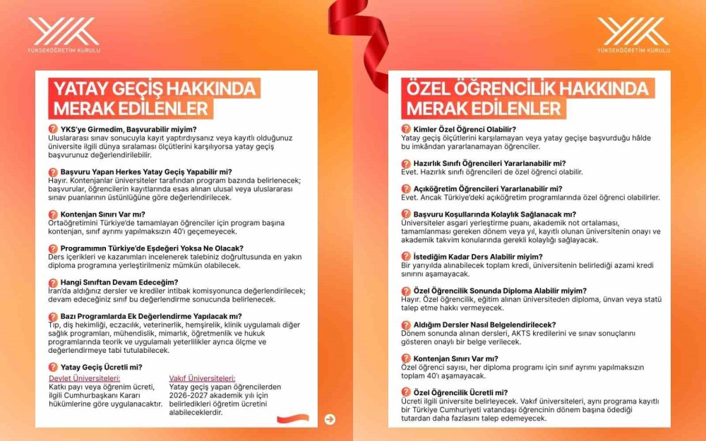 Türk Öğrencilere YÖK'ten Müjdeli Haber: Ukrayna Modeli İran İçin Devrede