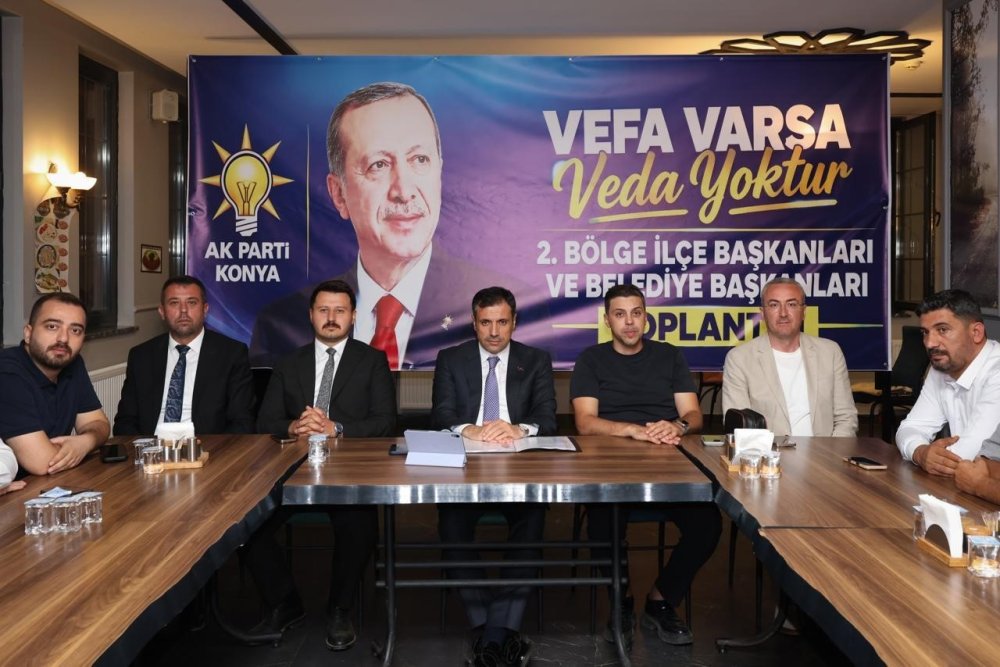 AK Parti Konya'da Saha Vardiyası: Doğanhisar'da Kritik Buluşma