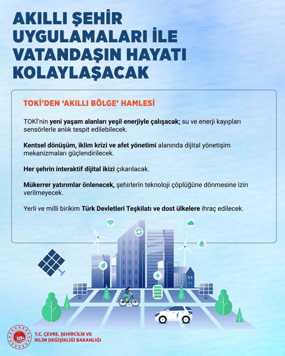 Trafikten Atık Yönetimine 50 Yeni Uygulama: Şehirler Nasıl Değişecek?