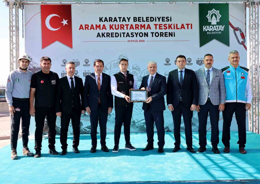Konya'da Bir İlk: Karatay Ekibine Orta Seviye Akreditasyon