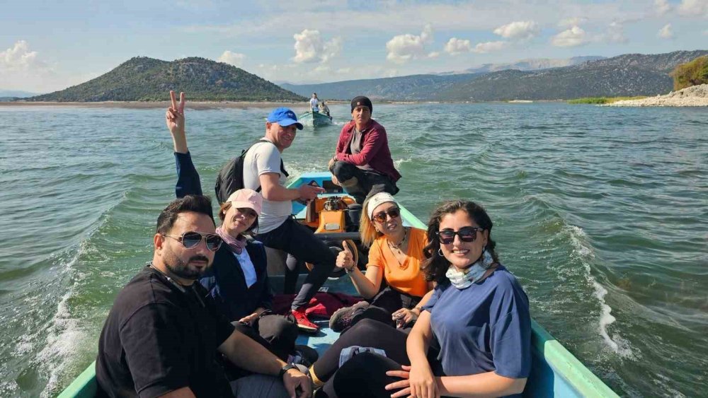 Konya'da doğaseverlerin yeni rotası: Hacıakif Adası