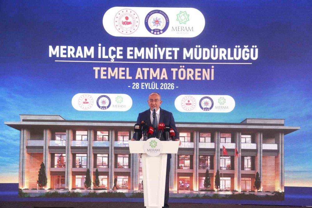 Meram'a Modern Emniyet Binası: Yeni Hizmet Kampüsü Yükseliyor
