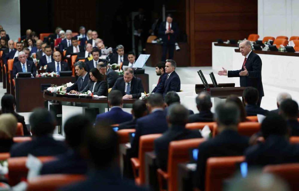 Erdoğan’dan TBMM'de 'Yeni Anayasa' Çağrısı