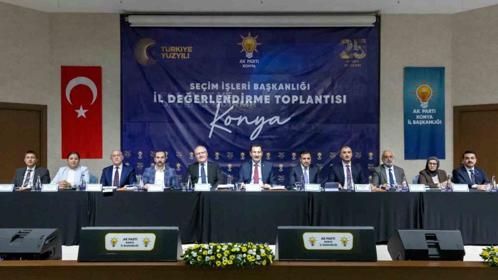 AK Parti Konya'da Seçim Hazırlığı: Her An Hazır Olacağız