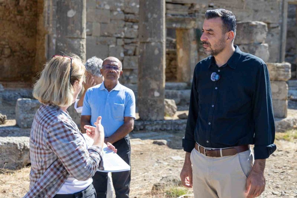 Lyrbe Antik Kenti Kazılarına Manavgat Desteği
