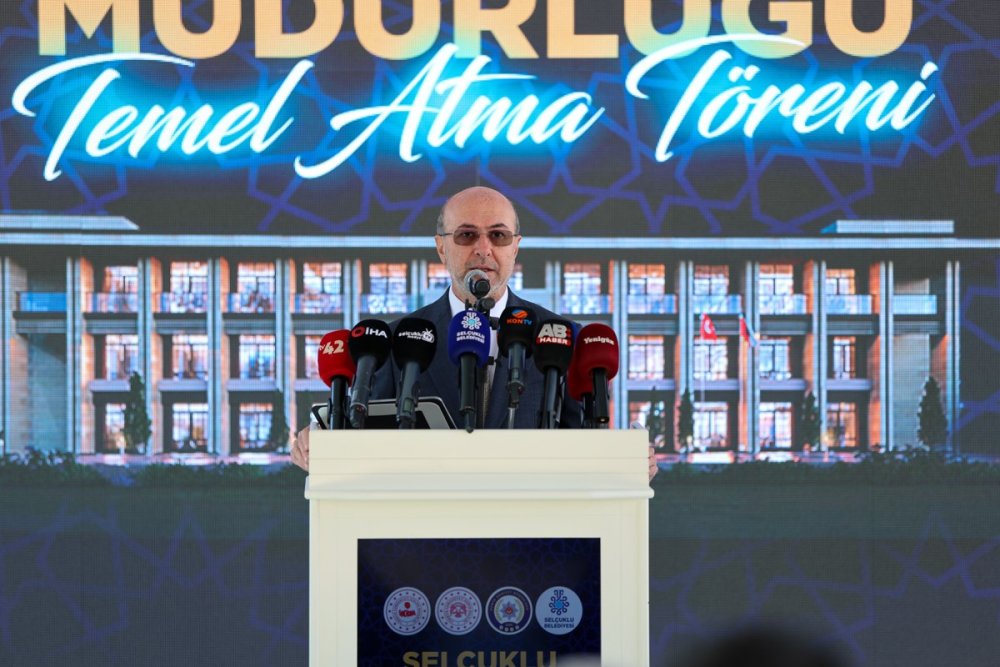 Selçuklu'ya Yeni Emniyet Binası: Temel Atıldı