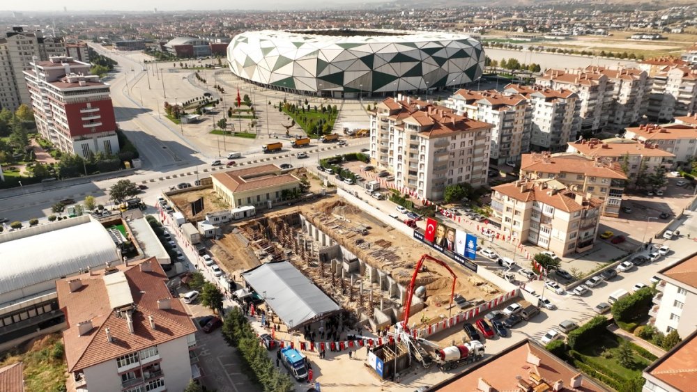 Selçuklu'ya Yeni Emniyet Binası: Temel Atıldı
